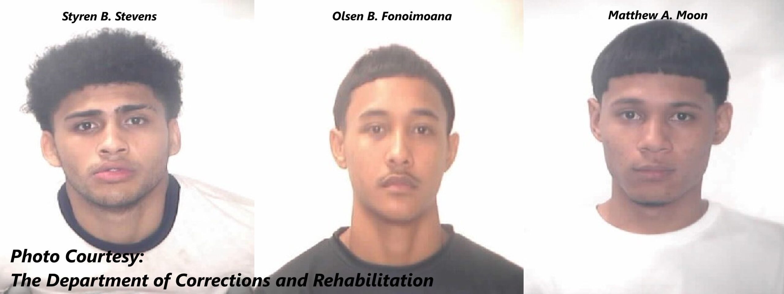 Oʻahu Grand Jury Indicts Three Male Adults for Murder